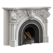 Victorian fireplace