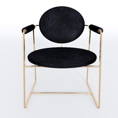 Стул Leather Chair Gemma от бренда Baxter