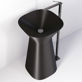 HIDRA MISTER GLOSS BLACK FREESTANDING WASHBASIN - MR15 BLACK