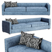 Acapulco Sofa in Trend Denim Velvet