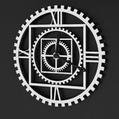 Mirror clock design