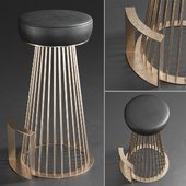 GIOPAGANI RENDEZ-VOUS High stool