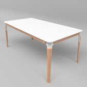 Steelwood table