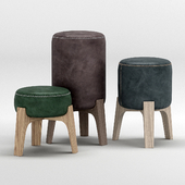 BLEU NATURE Drum stool