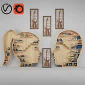 Book shelf and Guitar Frame