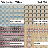 Topcer Victorian Tiles Set 24