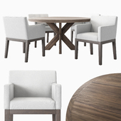 RH Morgan Track 1960s French Dining Set