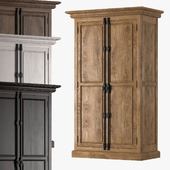 FRENCH PANEL DOUBLE-DOOR CABINET