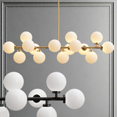 Bubble Stik Cold Chandelier