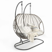 Double Indoor Outdoor Hanging Chair
