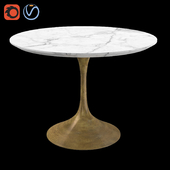 RH Aero Round Dining Table