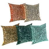 Shiny pillows