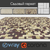 Garden parquet, set 304