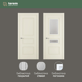 Factory of interior doors "Terem": model Turin 4 (Modern collection)