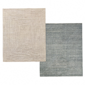 Carpet Ellipse Hand-Knotted Wool by Restoration Hardware