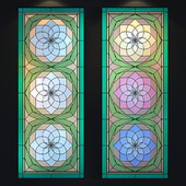 Stained Glass Lotus