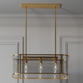 West Elm - Trough Chandelier 30 inch