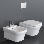 Duravit P3 Comforts Wall-hung WC