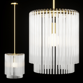 Royalton Small Pendant Brass