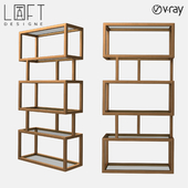 Shelving unit LoftDesigne 7393 model