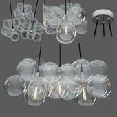 BUBBLE CHANDELIER PENDANT LIGHT 24