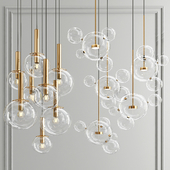 Sonneman & Giopato Bolle Chandelier