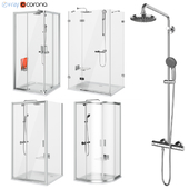 Set of shower cabins Ravak set 63