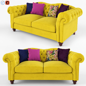 Windsor Velvet 3 Seater Sofa