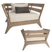 Village Outdoor Armchair Unopiu