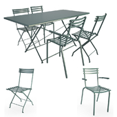 Foldy Metallic Outdoor Furniture