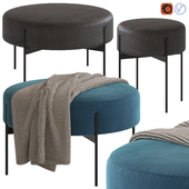 Coco Republic Lido Ottoman