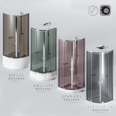 Shower Cabins 4pcs