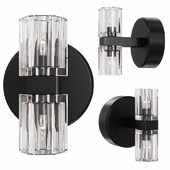 Restoration Hardware ARCACHON DOUBLE SCONCE Black