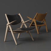 Carl Hansen CH28 Sawhorse Easy Chair