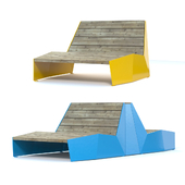 Vestre BLOC Sun bench / 1