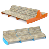 Vestre BLOC Sun bench / 2