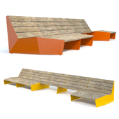 Vestre BLOC Sun bench / 3