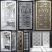 A set of decorative panels_22