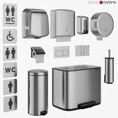 Bathroom accessories set 71 (Jofel, Brabantia, BXG, Katrin, Viega)