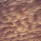 Wood parametric ceiling