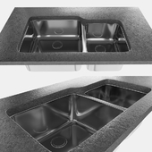 sink  - undermount GAX 120 - by Franke