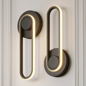 Modern iron wall lamp