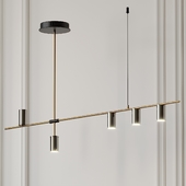 Nordic Light Luxury Long Chandelier