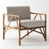 Allumette armchair by Röthlisberger