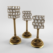 candlestick set(ethan allen)