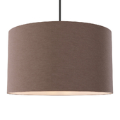 Restoration Hardware CICERO ROUND SHADE PENDANT 36 Brown