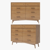 West Elm / Mid-Century 8-Drawer Dresser