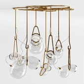 7-bulb Catch Chandelier