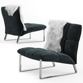 Cierre Imbottiti Mary armchair