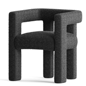 CB2 Stature Chair Black